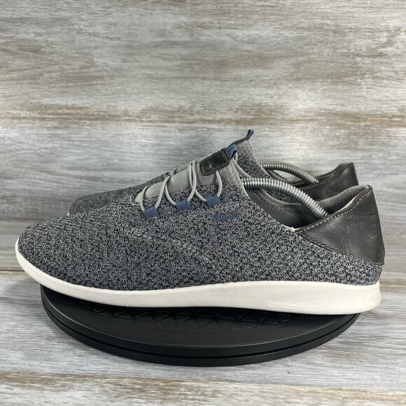 Olukai Men’s AlapaLi Grey Knit Slip On Sneaker Size 11.5 - Picture 1 of 11